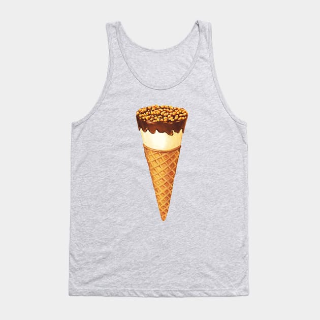 Ice Cream Novelties King Cone Tank Top by KellyGilleran